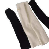 2 pairs of knitted jk socks socks for women white long calf socks leg covers autumn and winter warm lolita socks