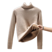 Thickened velvet thermal underwear for women Northeastern thermal clothing cotton sweater sweater autumn and winter one-piece velvet sweater