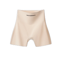 3 pairs of safety pants for women anti-exposure summer ice silk seamless underwear two-in-one high-waisted belly-control bottoming boxer briefs
