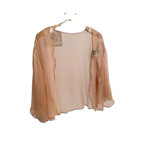 New Chinese style chiffon sun protection cardigan for women summer shawl with suspender skirt cheongsam with waistcoat top and blouse