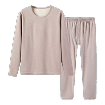 Teenagers autumn clothes and long trousers set winter boys junior high school and high school students cotton sweaters with thermal underwear