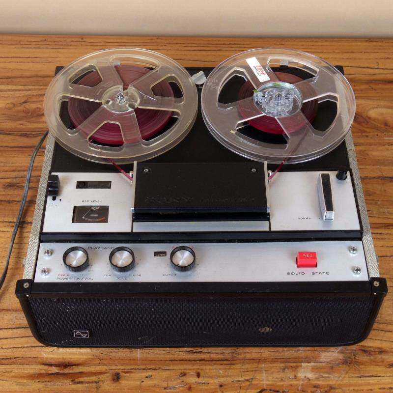 (Yao Lan) Sony opens antique Japanese retro function SonyTC products 357A normal recorder-machine arms