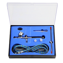 Pressey model airbrush 130K painting and coloring airbrush three caliber airbrush set wall painting soil filling and coloring