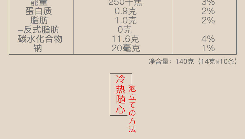 【日本直邮】日东红茶 皇家奶茶醇香奶茶 14g×8条