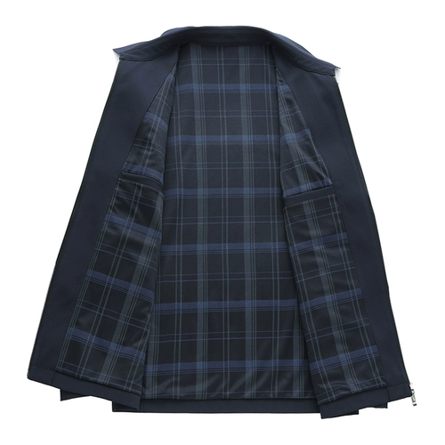 Демисезонная куртка, осенняя рубашка, для среднего возраста