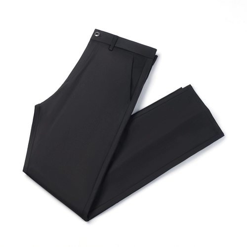 袋鼠 Эластичные шелковые летние дышащие штаны для отдыха, для мужчины среднего возраста, средняя посадка