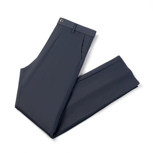 袋鼠 Эластичные шелковые летние дышащие штаны для отдыха, для мужчины среднего возраста, средняя посадка