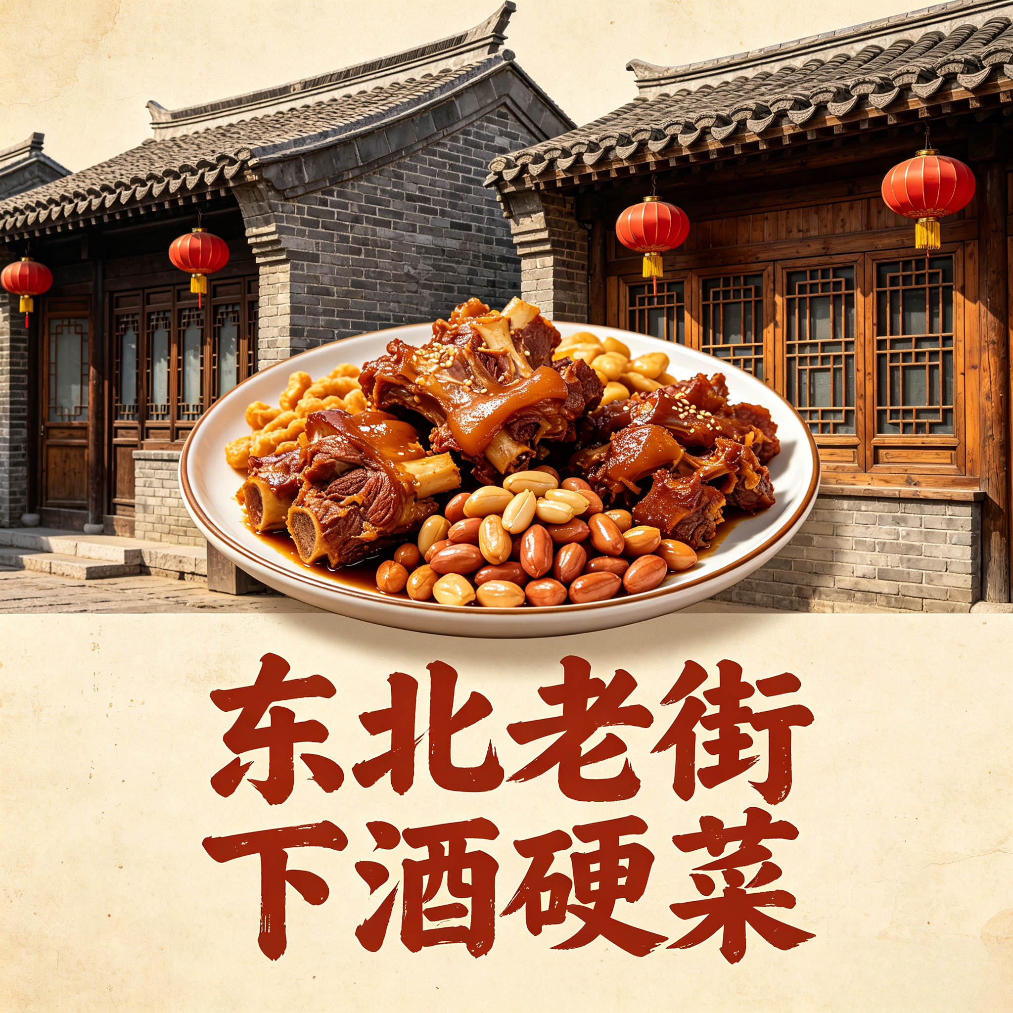 东北老街下酒硬菜