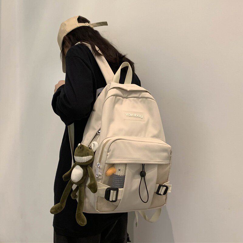 School Bag Female Middle School Students Junior High School Students Double Shoulder Bag Elementary School Students Minus Negative Scapegoat Han Edition High School Students