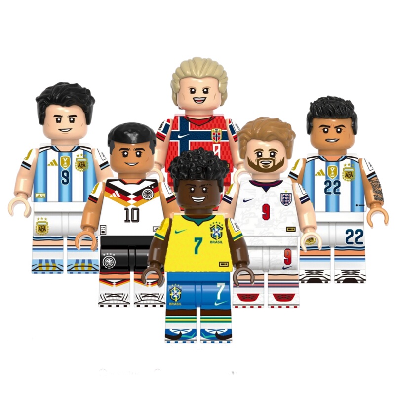 New Football Star Haaland, Kane, Lautaro, Musiala, Vinicius, Domestic Building Block Toys New Football Star Haaland, Kane, Lautaro, Musiala, Vinicius, Domestic Building Block Toys