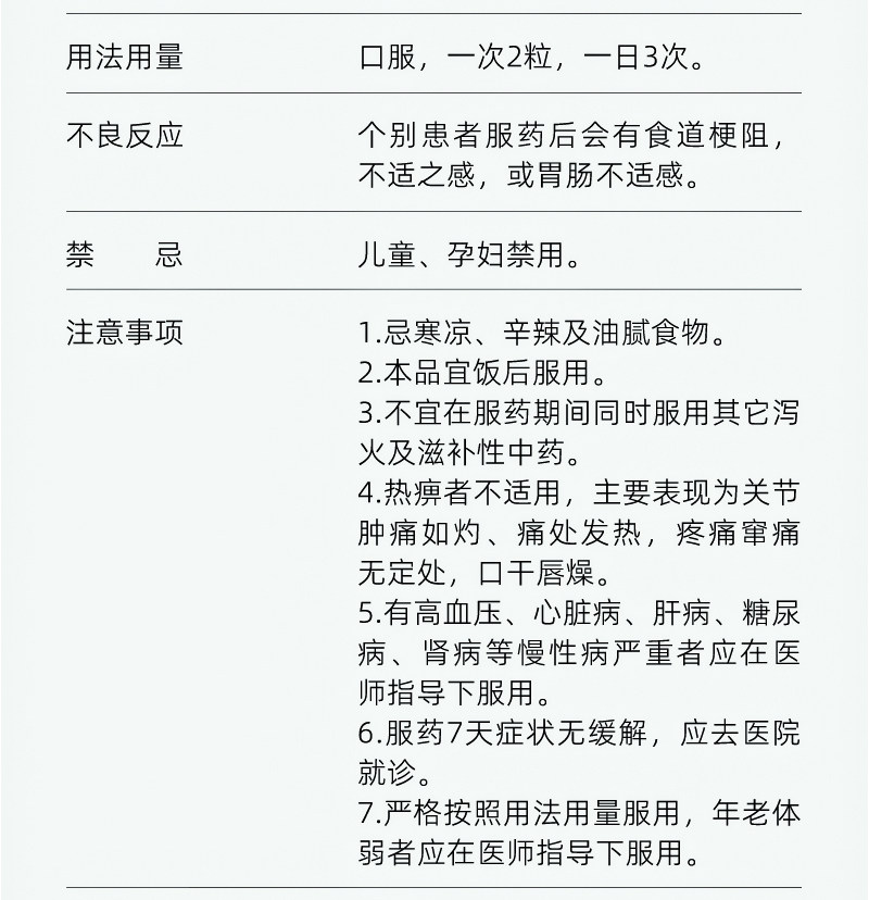 【中国直邮】 益佰 金骨莲胶囊 治疗风湿关节肿痛肿胀风湿痹阻屈伸不利 24粒/盒