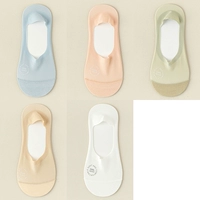 【5 Двойной упаковку】 светло -голубой + розовый + зеленый + тон кожи + белый