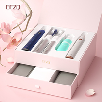 efzq electric toothbrush couple set rechargeable adult male and female Sonic ultra automatic toothbrush two gift boxes