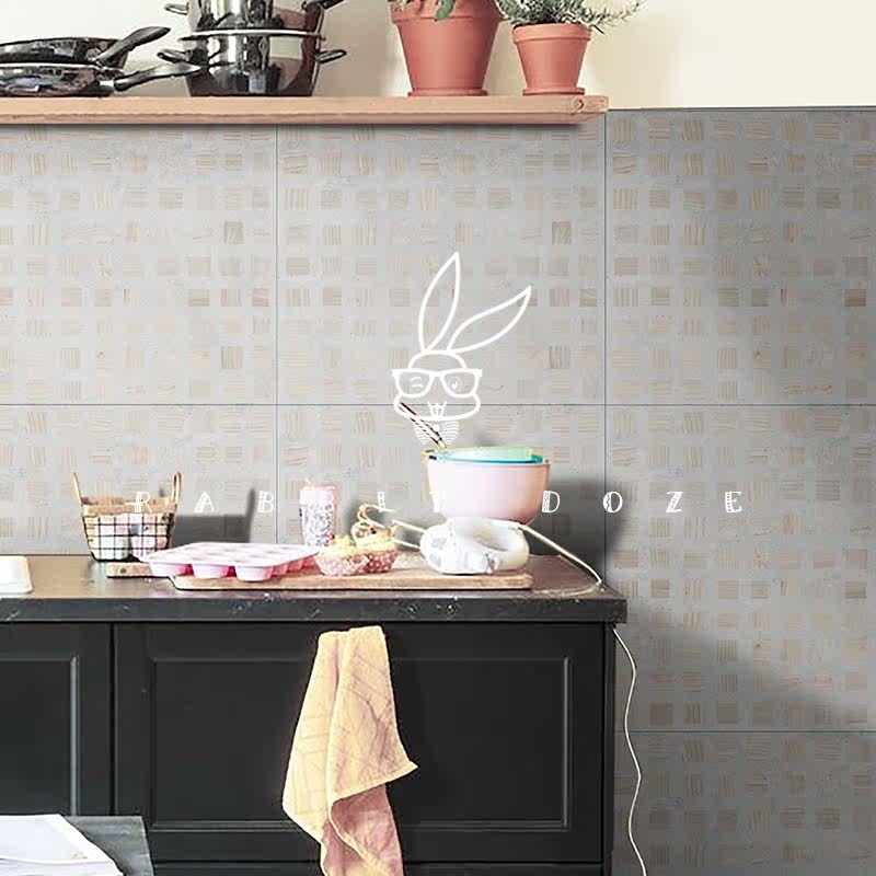 Industrial Feng Cement Brick Wood Brick Outdoor Landscape Kitchen Cosmetic Garden Shop Balcony Mate 600*600