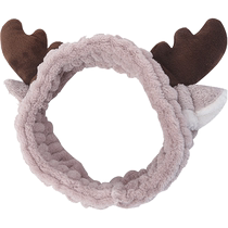 Hairband for women to wash their face apply facial mask make-up headgear when going out Korean cute internet celebrity hairband headband simple hairband