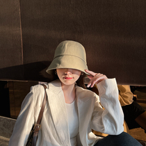 CONGZUO Original design Explicit Face Small Fisherman Hat Han Edition 100 Hitch Cap Black Tide spring autumn hat children