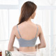 Beautiful back sling Internet celebrity popular underwear all-in-one bra women's small vest style tube top without rims sports push-up chest wrap