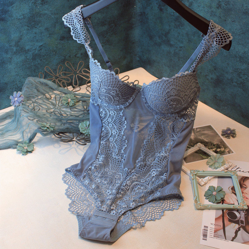 Even body shape-jacket woman closets waist and beauty body sexy lace tight with small breasts and comfortable bra hood bungles