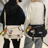 Tide, мужская сумка через плечо, вместительная и большая японская универсальная сумка на одно плечо для отдыха