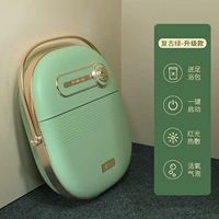 Ретро зеленая складная складная бочка для ванны [модернизированная версия]