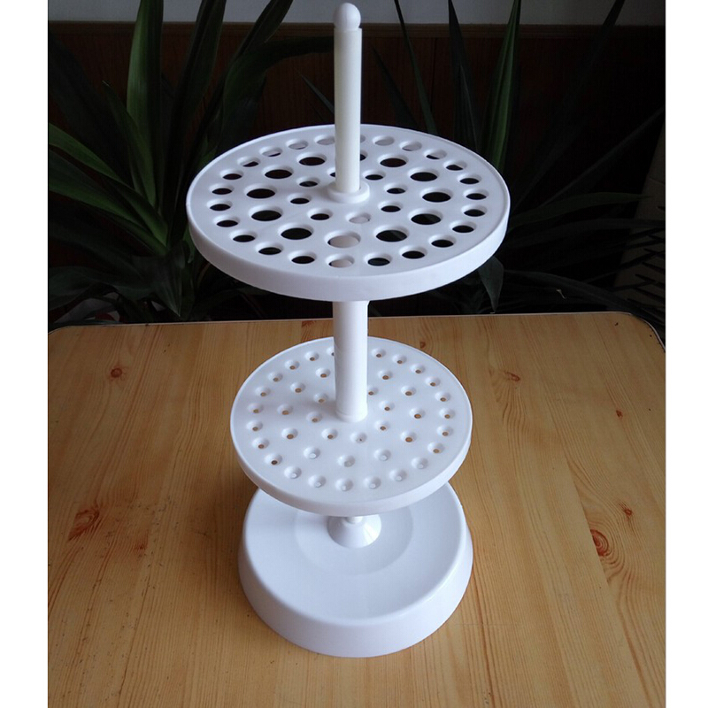 Plastic disc scales straw frame 44 holes Large belly straw frame Fat pipe pipe stand Vertical disc rotates
