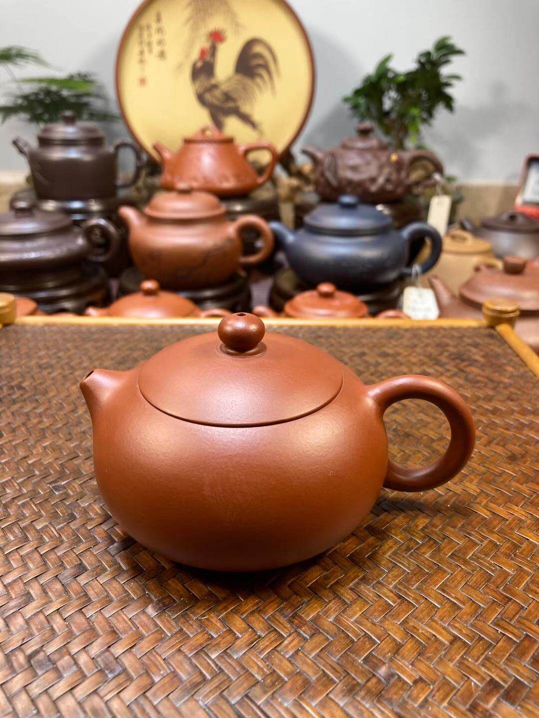 Live leak sketches Xishi raw ore Dahongpao handmade Seiko