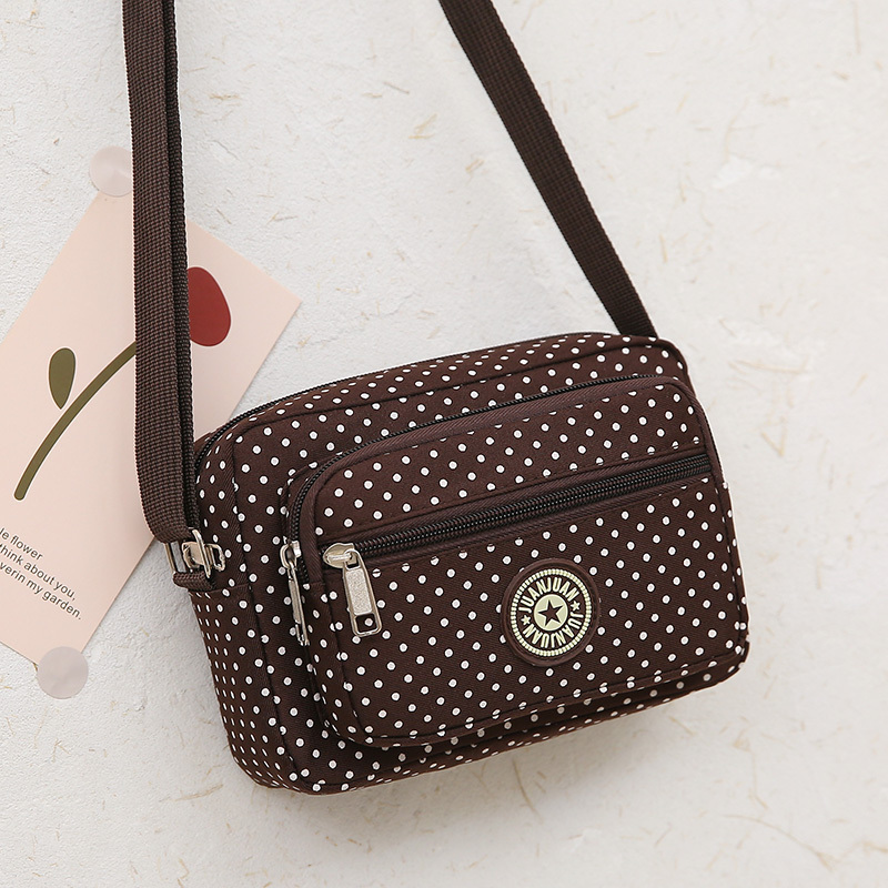 Japanese and Korean Style Crossbody Bag for Women, Canvas Shoulder Bag, Oxford Cloth Mom Bag, Backpack for Middle-Aged Women, Crossbody Bag, Coin Purse for Women