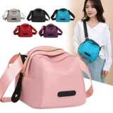 Вместительная и большая сумка на одно плечо, небольшая сумка, сумка через плечо, модный универсальный шоппер, коллекция 2023, ткань оксфорд