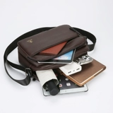 Сумка на одно плечо, полиуретановая водонепроницаемая сумка, бумажник, модная сумка через плечо, в корейском стиле, городской стиль