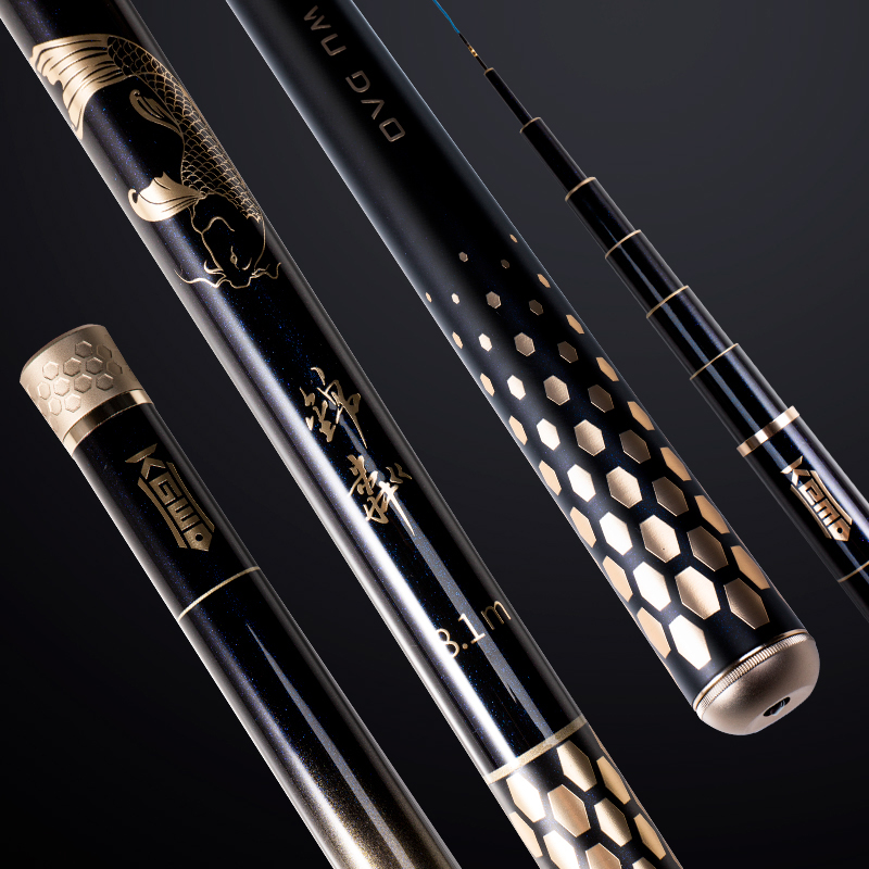 Empty hook Enlightenment Jin Lin lightweight large object rod ultra-light ultra-hard new carbon table fishing wild fishing giant fishing hand rod