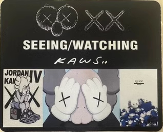 마우스 패드 KAWS 세서미 스트리트 크리에이티브 데스크탑 매트 사무실 컴퓨터 게임 미끄럼 방지 매트