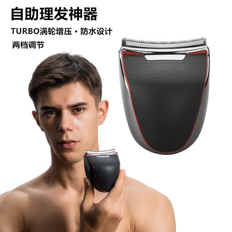 Electric self assistant hairdryer Men's round inch short hair rechargeable home electric push cut multifunction hairdryers
