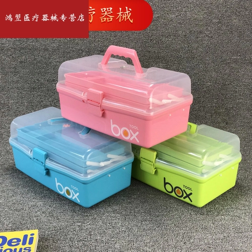 Новая крупная фармацевтическая коробка домохозяйственная многослойная многослойная медицина для лечения ног терапевта инструментов инструменты для хранения коробка для хранения коробки фототерапии фототерапия