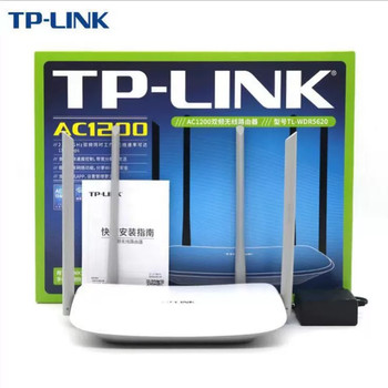 Tp-Link's New Tl-Wdr5620 Gigabit Version Wireless Router 1200 Full Gigabit Wall-Penetrating Router