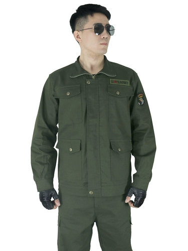 Износостойкий хлопковый комбинезон, защита от ожогов, увеличенная толщина