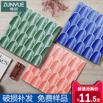 Nordic tiles 300x300 retro small flower tiles imitation mosaic toilet kitchen floor tiles pink toilet wall tiles