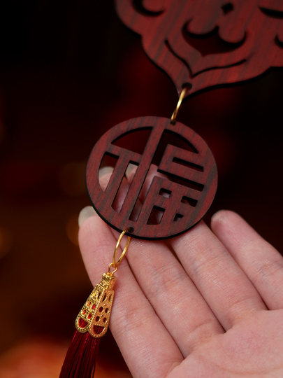 Year of the Horse Spring Festival Living Room Decorations Festive New Year Hanging Ornaments 2026 New Year Atmosphere Decoration Entrance Fortune Character Hanging Sign