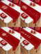 Wedding Preparation Decoration Living Room Dining Table Coffee Table Table Runner Wedding Room Decoration Red Double Happiness Tablecloth Wedding Supplies