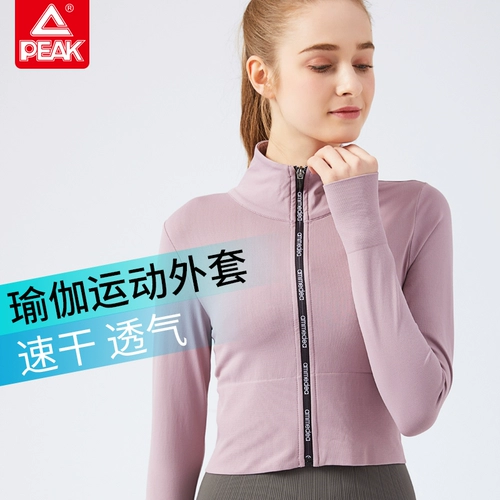 Демисезонная спортивная одежда для йоги для спортзала, форма, быстросохнущая куртка, лонгслив, популярно в интернете