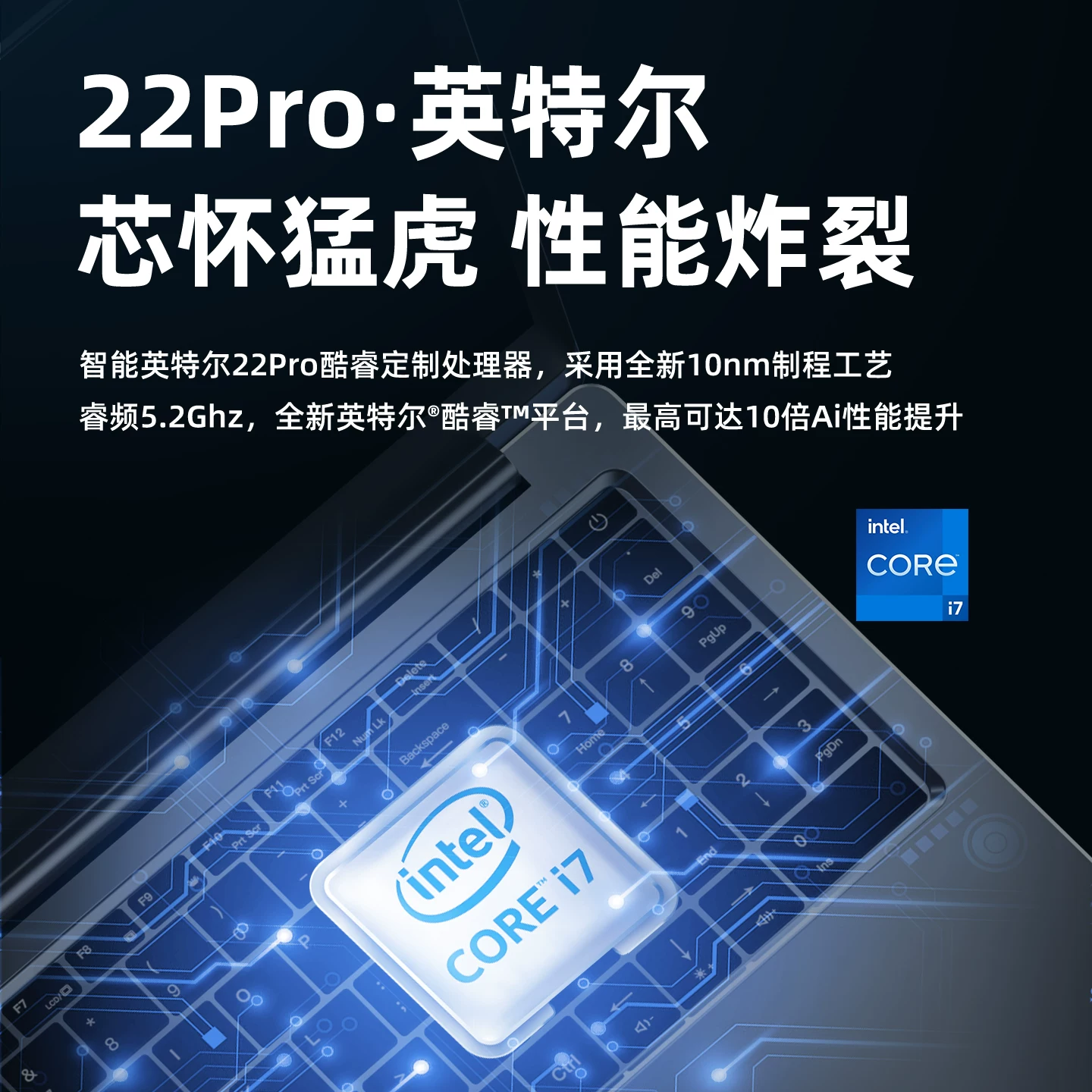 Light handheld ultra thin design laptop for students, intel core i7, business version, official flagship store