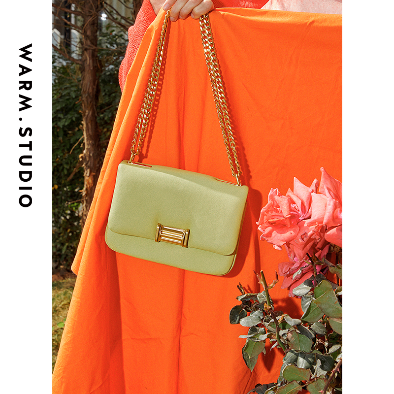 KUNOGIGI 古良吉吉 BLOOM系列 中号FuFu包 牛皮链条女式单肩包 天猫优惠券折后¥569包邮(¥1099-530)3色可选