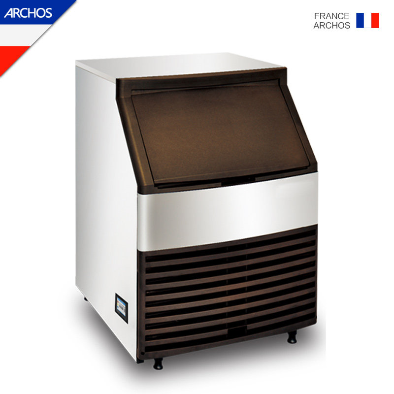 ARCHOS ice maker commercial milk tea shop 60kg ice maker bar large small fully automatic square ice ice making machine