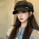 Mqvq Beret for Women, Autumn 2026 New Style, British Style, Makes Face Look Smaller, Korean Style Octagonal Hat, Artistic Painter Hat