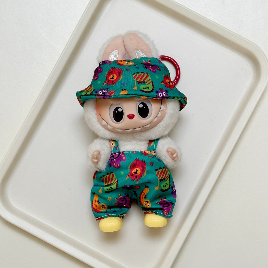 棉花娃娃/毛绒玩具娃衣 仅衣服适用于17cm拉布布搪胶娃娃毛绒公仔等可穿衣服换装着替服装