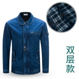 Джинсовый хлопковый износостойкий демисезонный комбинезон, делается под заказ