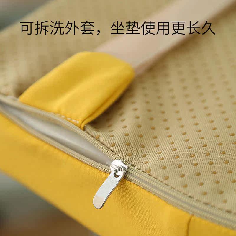 Student cushion soft thickened breathable Four Seasons non-slip classroom stool chair high school student cushion butt sedentary butt pad