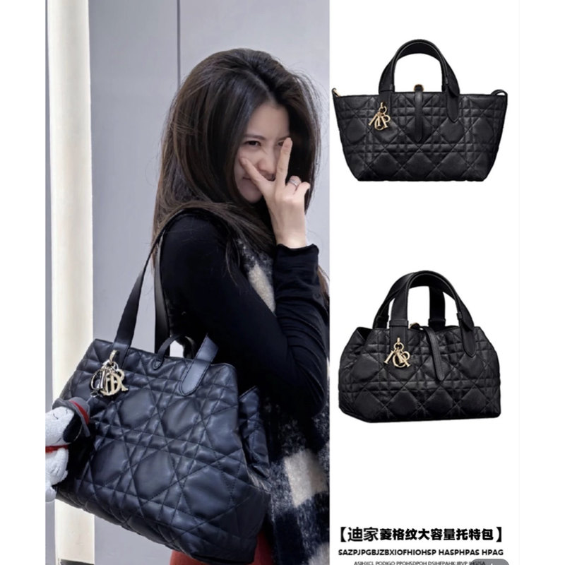 Native Style Bag! Diamond-Patterned Handbag, Single Shoulder Tote Bag, 2026 Autumn High-End Feel, Genuine Leather Large Capacity