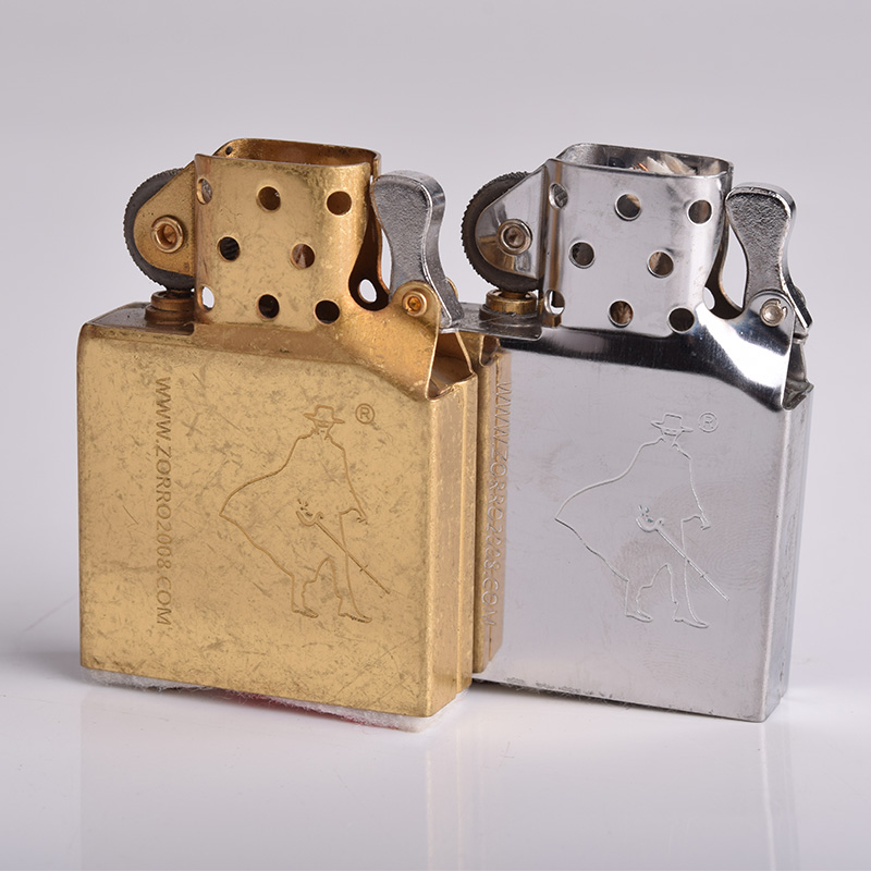 Quercia Zorro 910 kerosene machine special engraved 1941 pure copper stainless steel lighter liner movement