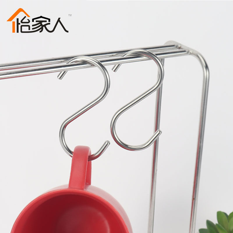 304 stainless steel s type hanger multipurpose hanging clothes hook s hook kitchen s hooks free of nail hooks sunburn sausage waffhanger