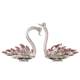 Light Luxury Ornaments, Crystal Swan Crafts Ornaments, Wedding Souvenirs, Gifts for Couples and Best Friends, Decorative Ornaments and Gifts